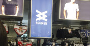 Department store lightbox visual display design