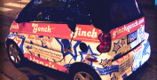 Vinyl car decal design